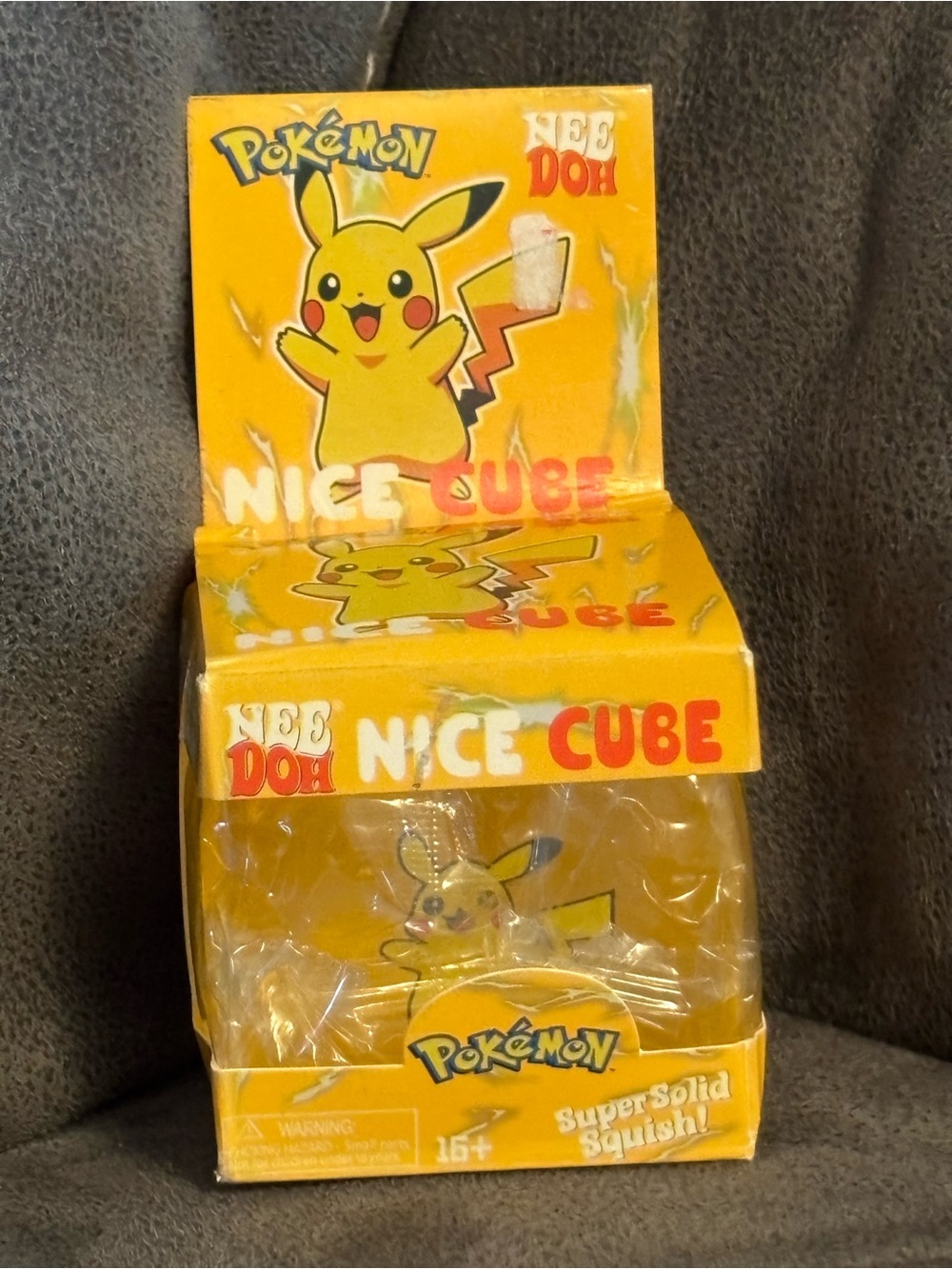 ⚡️ Pikachu Nice Cube Nee Doh - Super Solid Squish! ⚡️